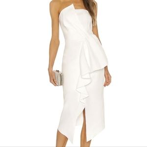 70_Elliatt Reception Dress in Ivory